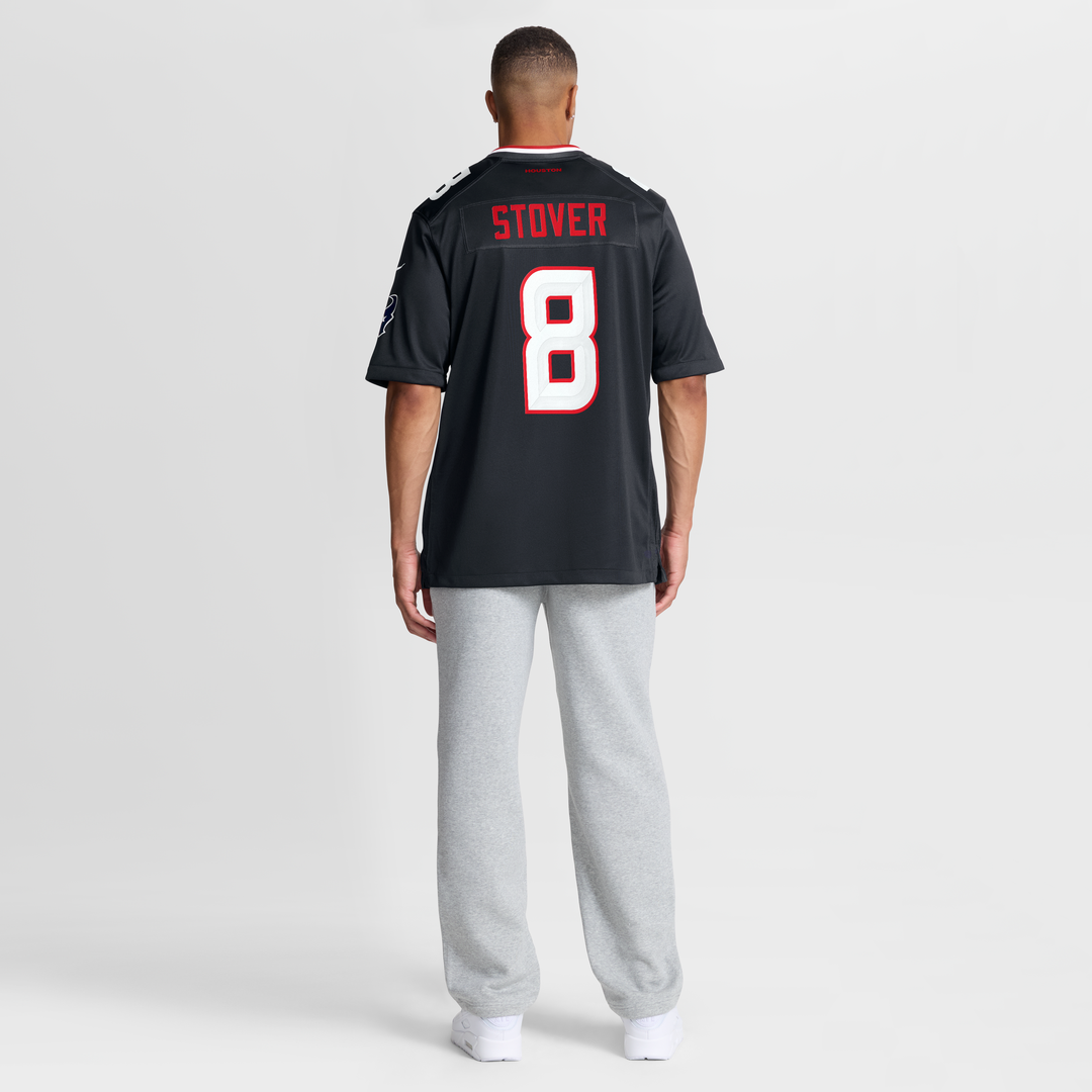 Houston Texans Cade Stover Navy Team Game Jersey | NFL Football Jersey