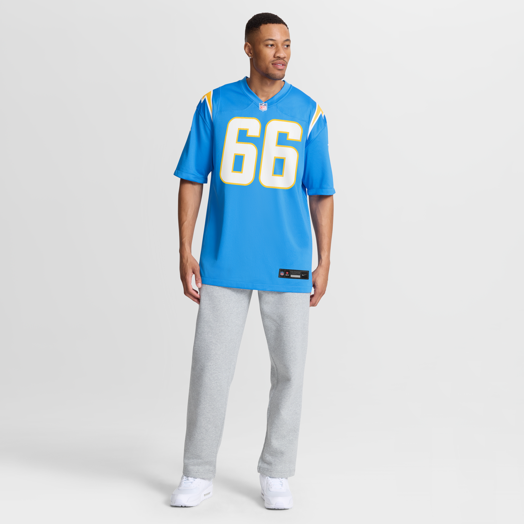 Los Angeles Chargers Jake Slaughter Powder Blue Team Game Jersey | NFL Football Jersey