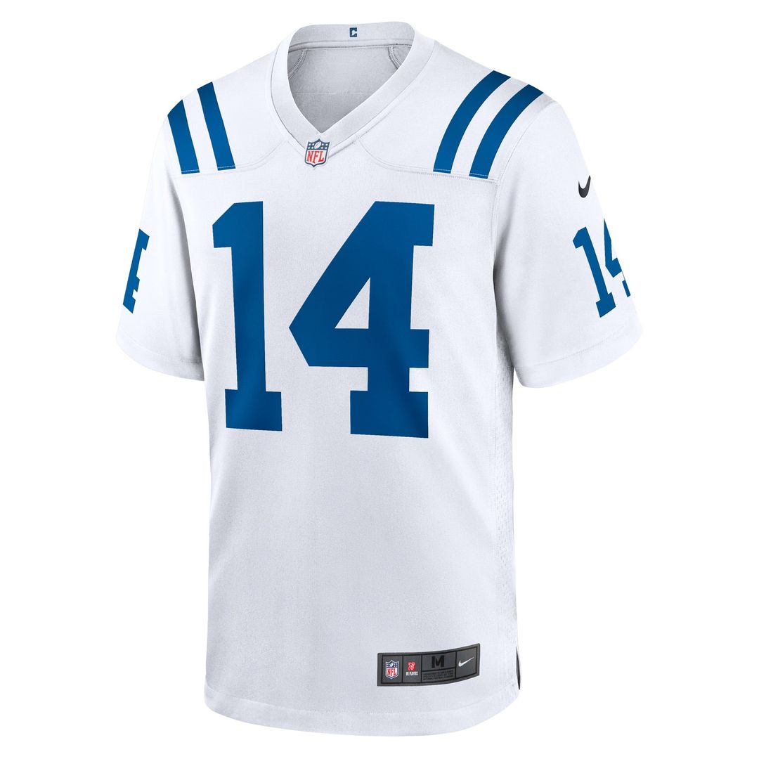 Indianapolis Colts Alec Pierce White Away Game Player Jersey | NFL Football Jersey