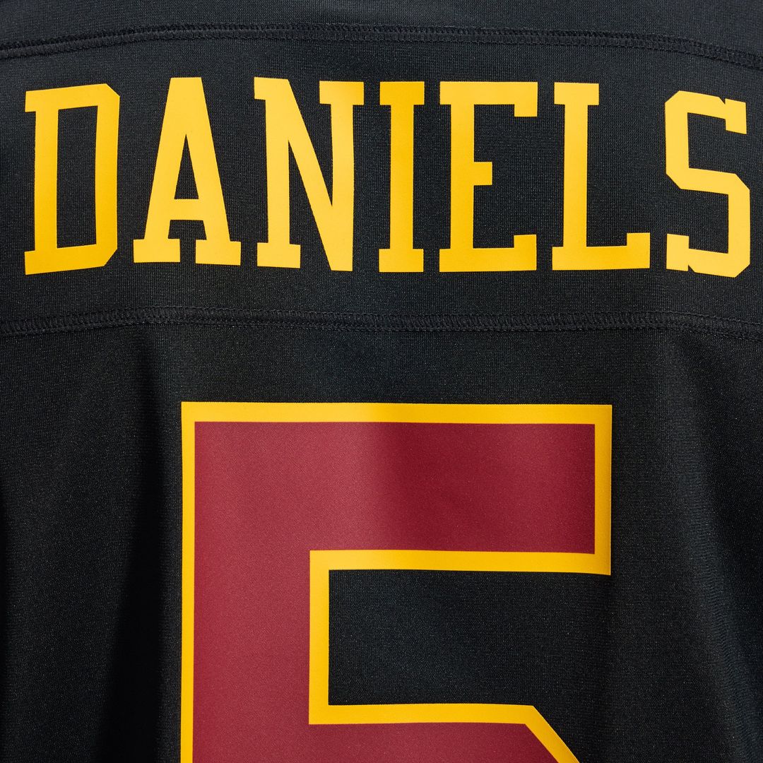 Washington Commanders Jayden Daniels Burgundy Game Jersey | NFL Football Jersey