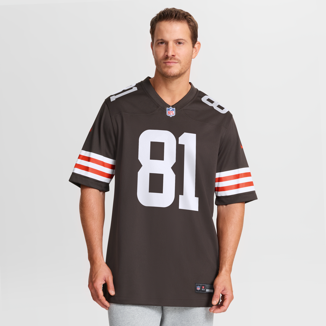 Cleveland Browns Luke Floriea Brown Team Game Jersey | NFL Football Jersey