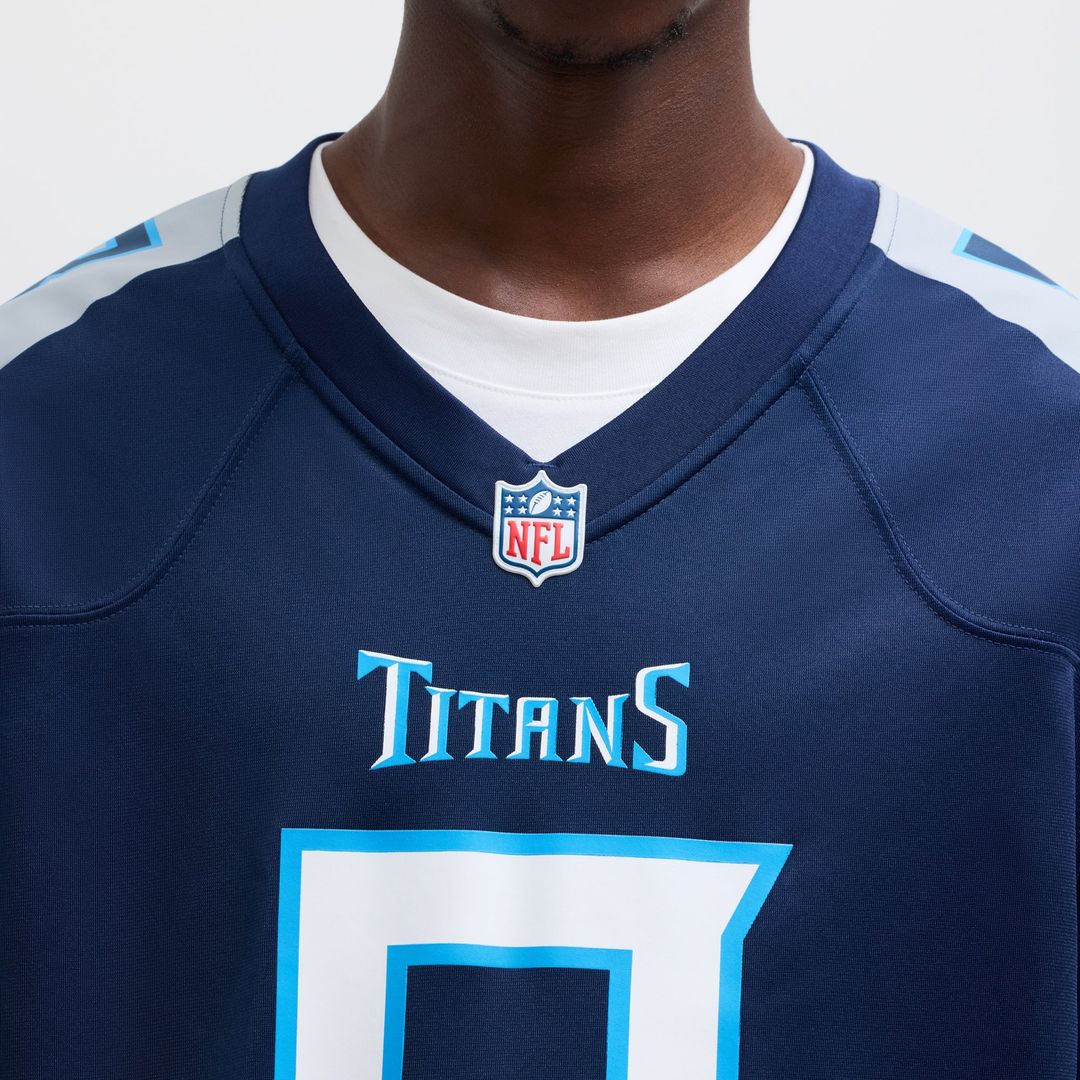 Tennessee Titans Will Levis Navy Game Jersey | NFL Football Jersey