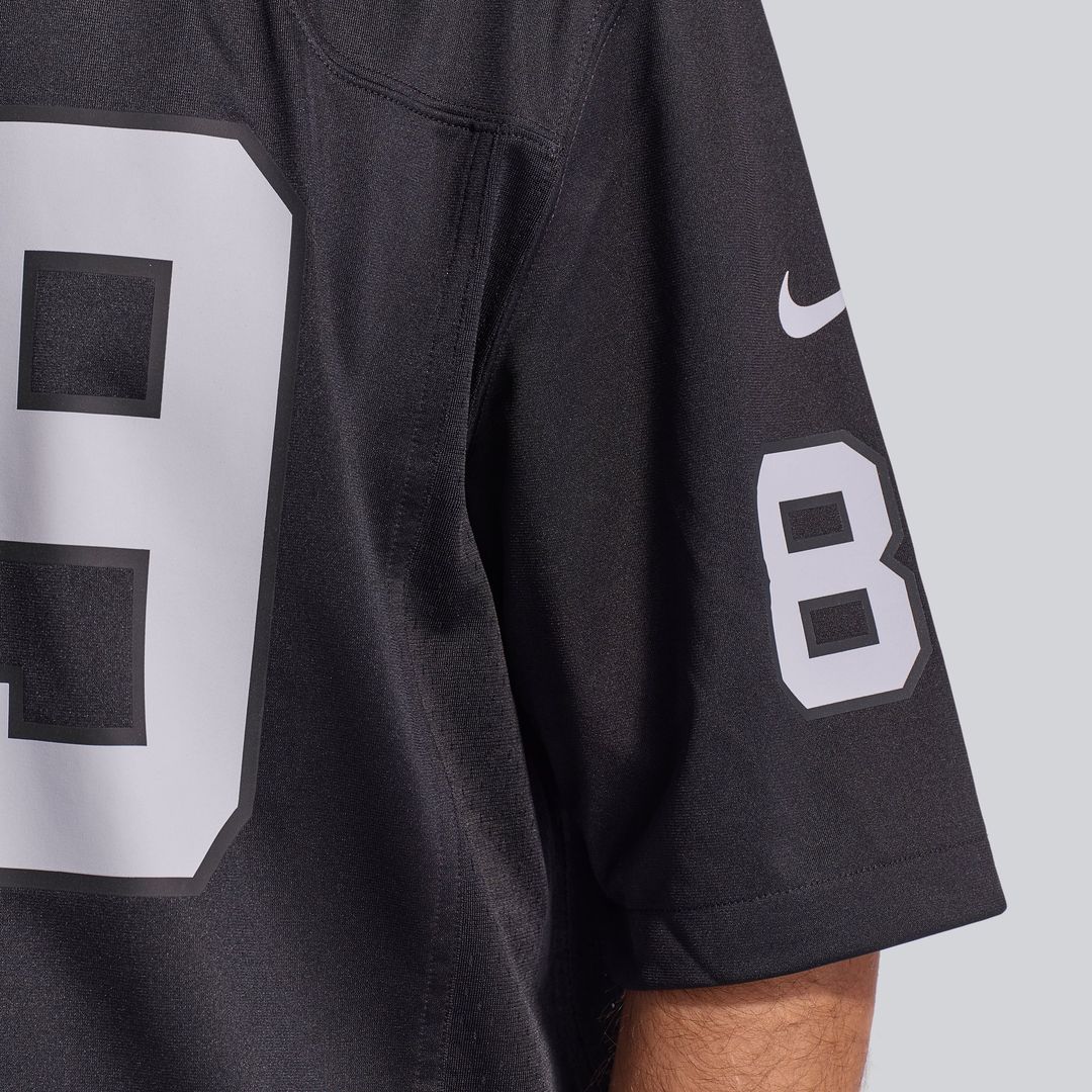Las Vegas Raiders Brock Bowers Black Player Game Jersey | NFL Football Jersey