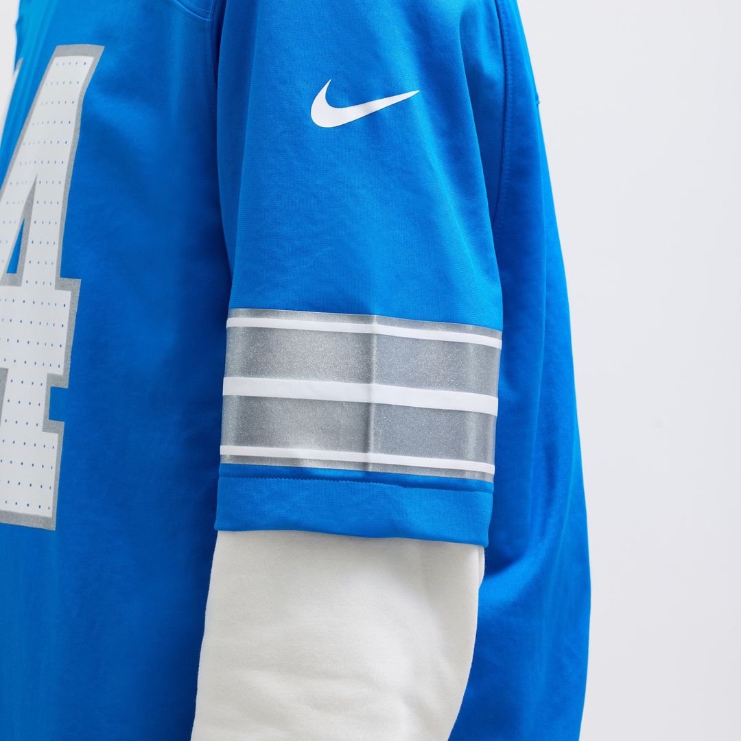 Detroit Lions Amon-Ra St. Brown Blue Game Jersey | NFL Football Jersey