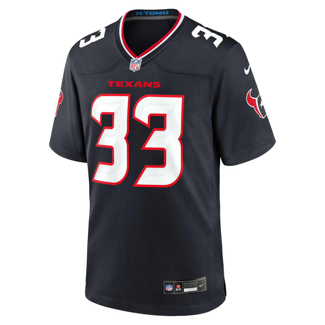 Houston Texans Dare Ogunbowale Navy Team Game Jersey | NFL Football Jersey