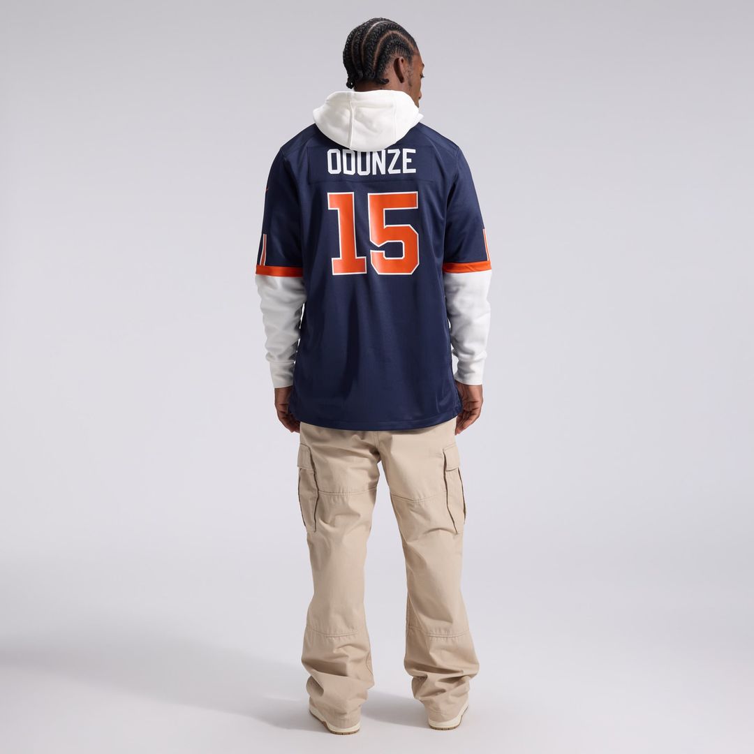 Chicago Bears Rome Odunze Navy 2026 Rivalries Collection Game Jersey | NFL Football Jersey