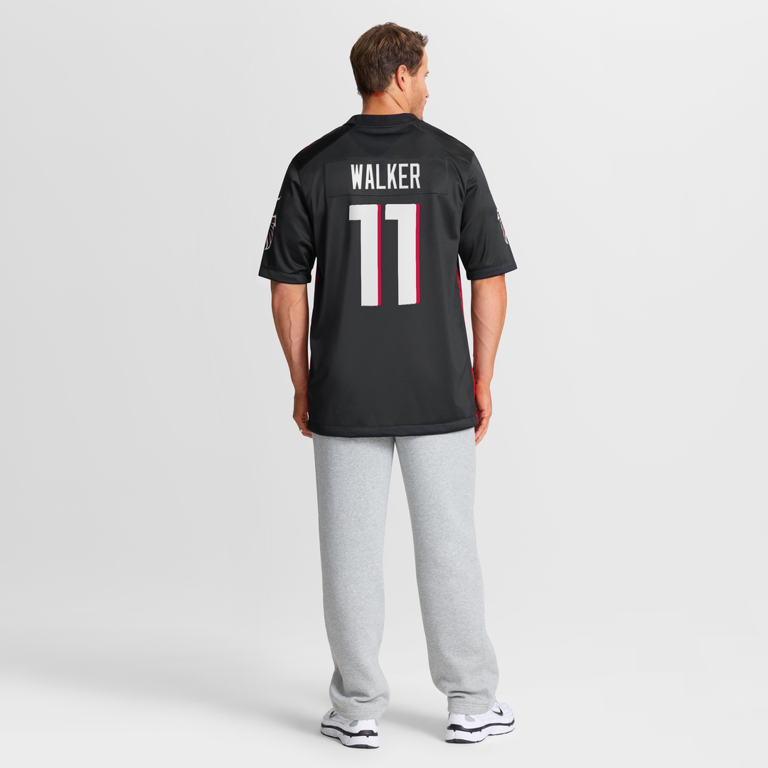 Atlanta Falcons Jalon Walker Black Team Game Jersey | NFL Football Jersey