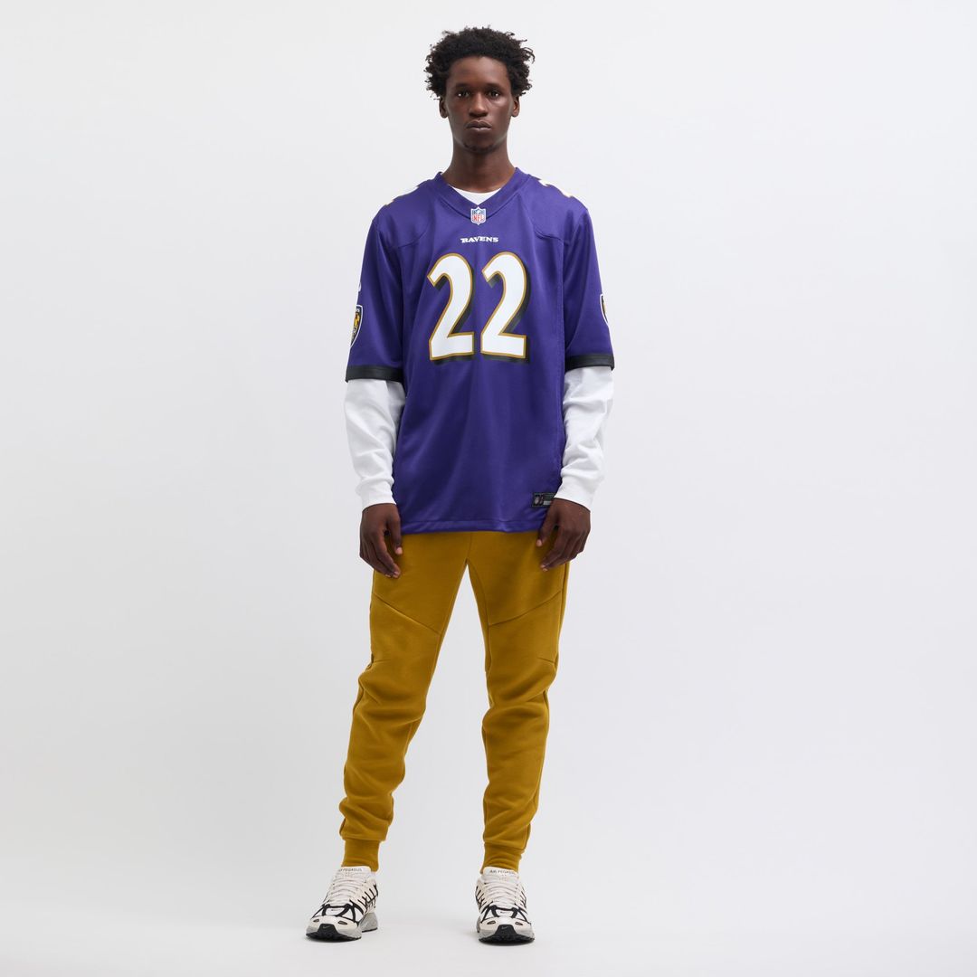 Baltimore Ravens Derrick Henry Purple Game Player Jersey | NFL Football Jersey