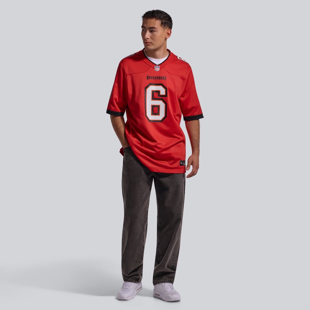 Tampa Bay Buccaneers Baker Mayfield Orange Throwback Game Jersey | NFL Football Jersey