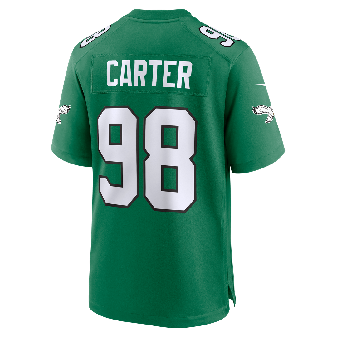 Philadelphia Eagles Jalen Carter White Game Jersey | NFL Football Jersey