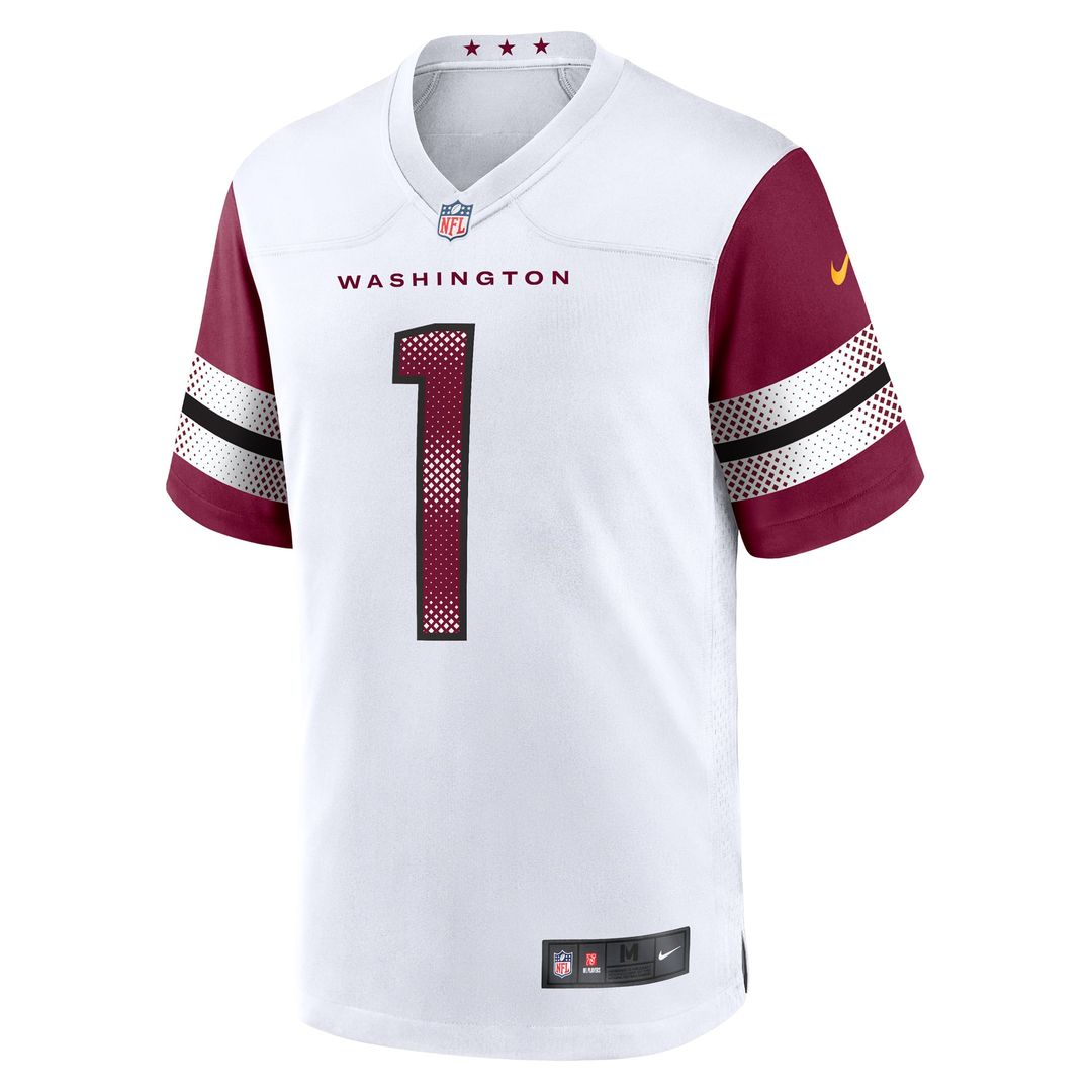 Washington Commanders Deebo Samuel Sr White Game Player Jersey | NFL Football Jersey