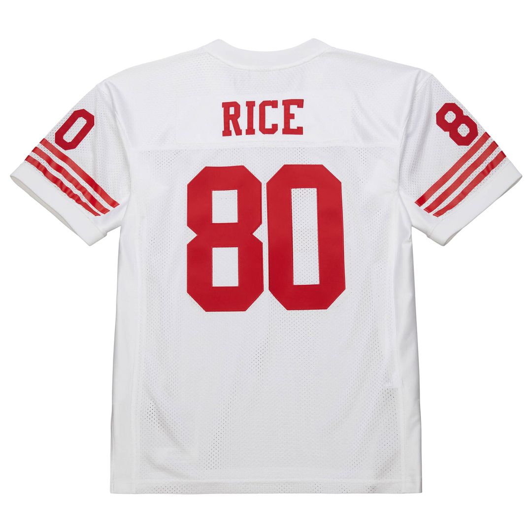San Francisco 49ers 1994 Jerry Rice White Authentic Throwback Retired Player Jersey | NFL Football Jersey