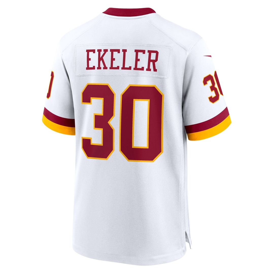 Washington Commanders Austin Ekeler Burgundy Game Player Jersey | NFL Football Jersey
