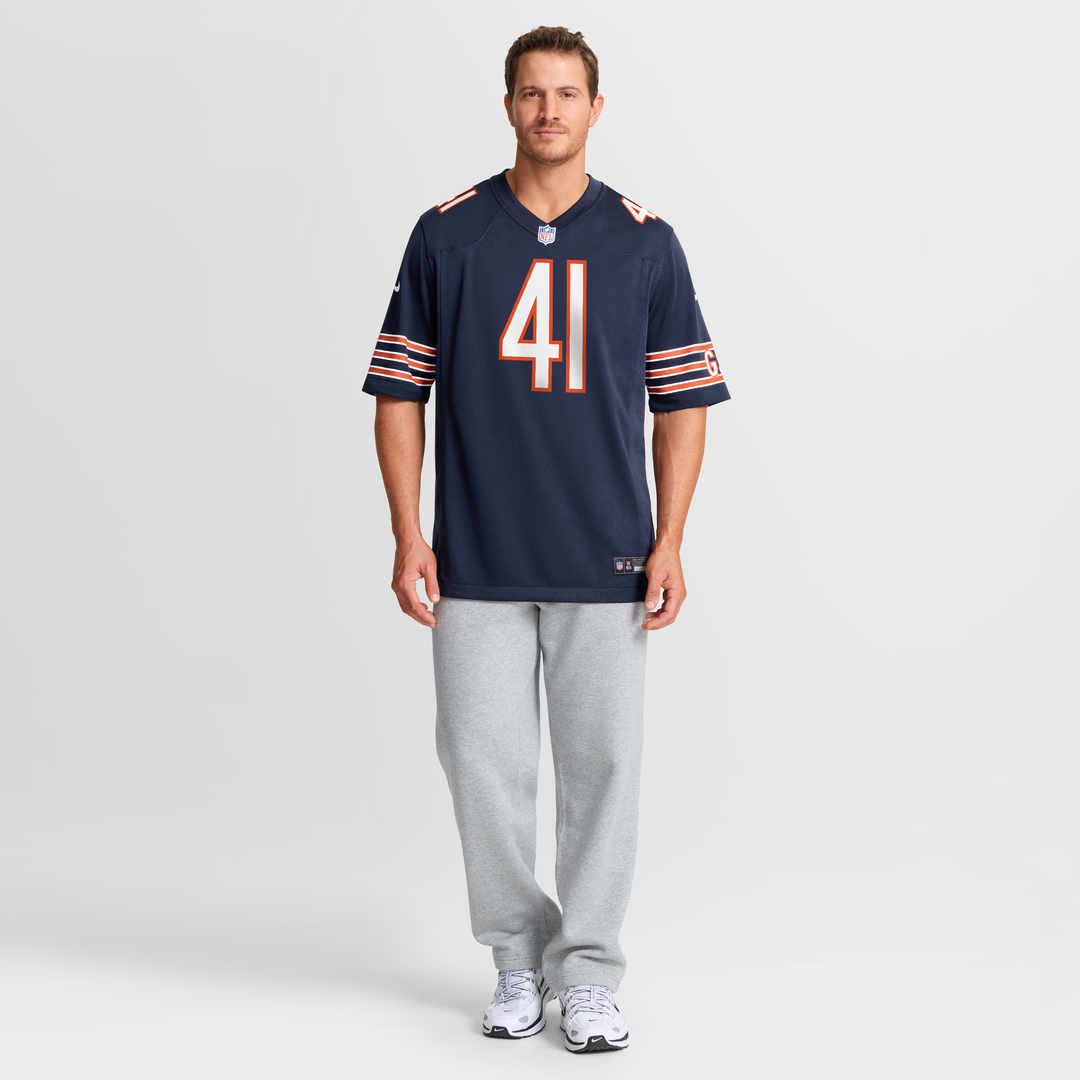 Chicago Bears Brian Piccolo Navy Game Retired Player Jersey | NFL Football Jersey