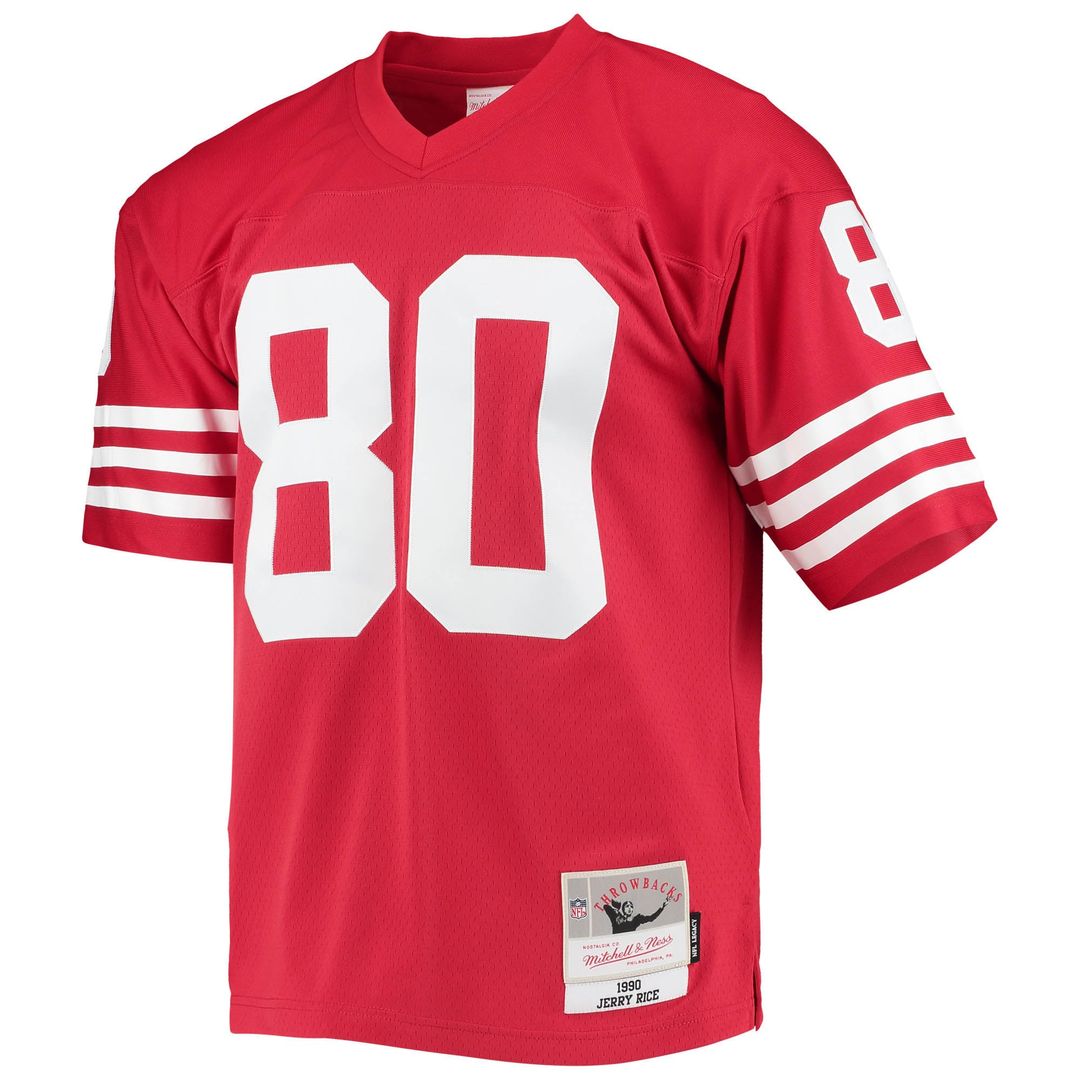 San Francisco 49ers Jerry Rice Scarlet Legacy Replica Jersey | NFL Football Jersey