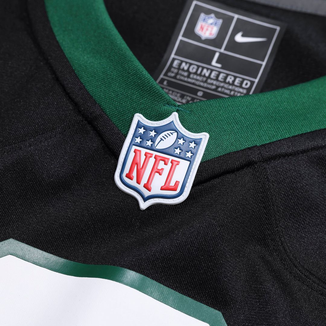 New York Jets David Bailey Green Team Game Jersey | NFL Football Jersey