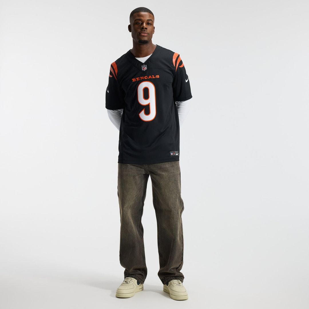 Cincinnati Bengals Joe Burrow Orange Alternate Vapor F.U.S.E. Stitched Limited Jersey | NFL Football Jersey