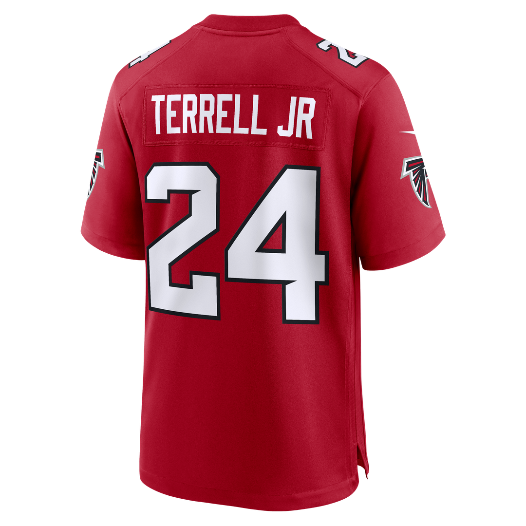 Atlanta Falcons A.J. Terrell Red Game Jersey | NFL Football Jersey