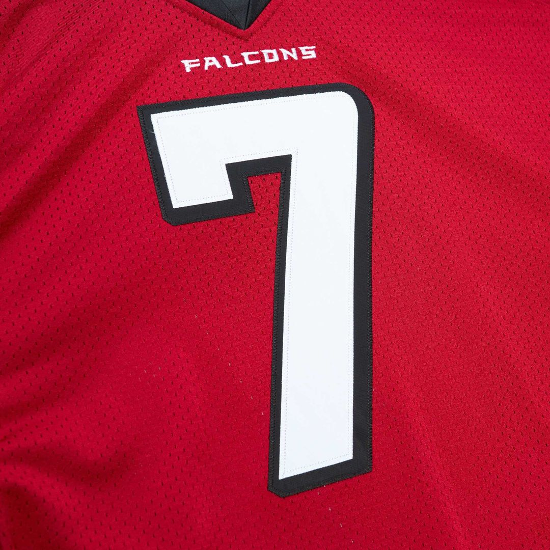 Atlanta Falcons 2003 Michael Vick Red Authentic Throwback Retired Player Jersey | NFL Football Jersey