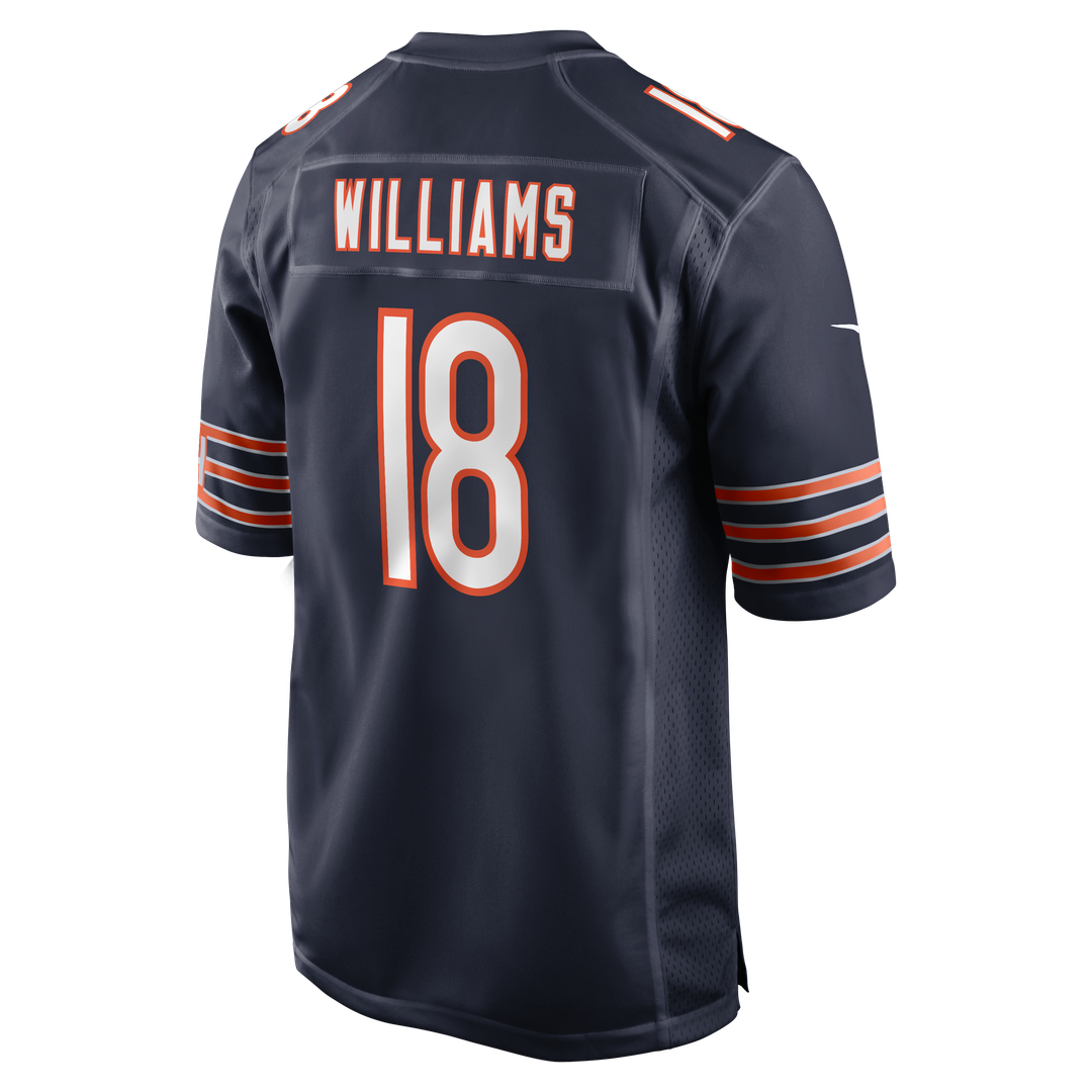 Chicago Bears Caleb Williams White First Round Pick Player Game Jersey | NFL Football Jersey