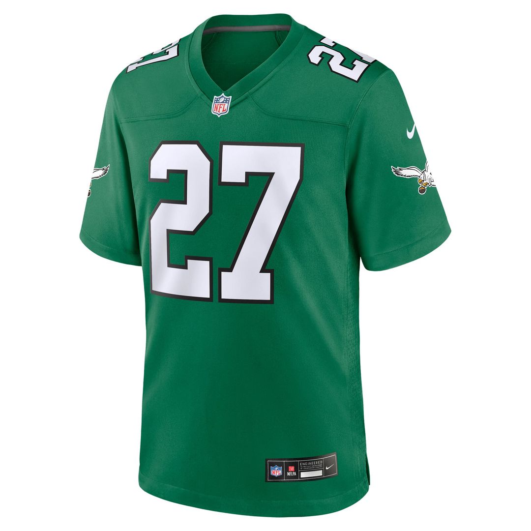 Philadelphia Eagles Quinyon Mitchell Kelly Green Alternate Game Jersey | NFL Football Jersey