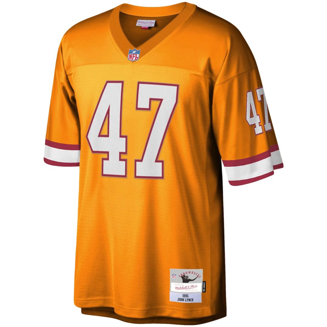 Tampa Bay Buccaneers John Lynch Orange Big & Tall 1995 Legacy Retired Player Jersey | NFL Football Jersey