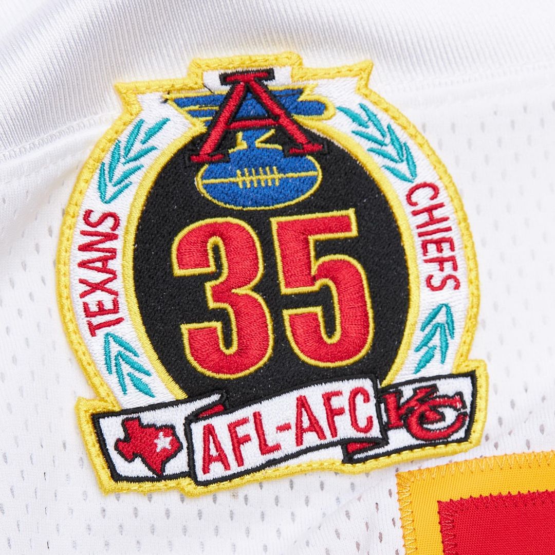 Kansas City Chiefs 1994 Derrick Thomas White Authentic Throwback Retired Player Jersey | NFL Football Jersey
