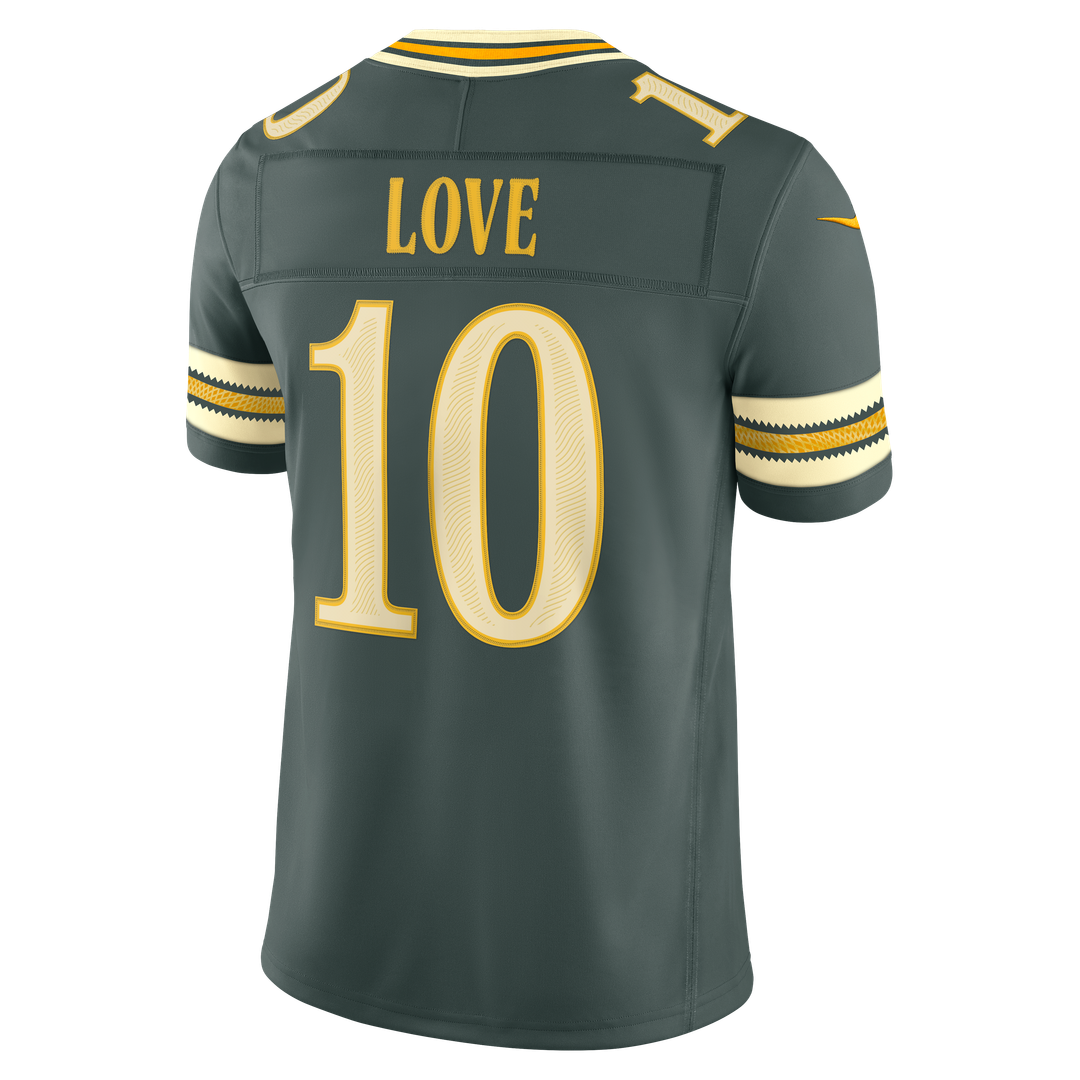 Green Bay Packers Love Green 2026 Rivalries Collection Stitched Limited Jersey | NFL Football Jersey