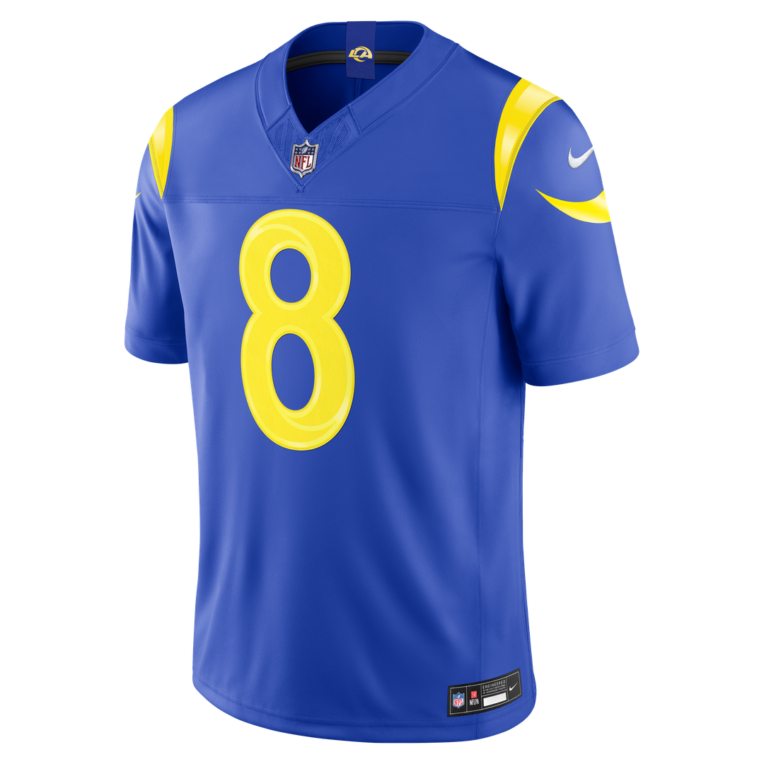 Los Angeles Rams Jared Verse White Vapor F.U.S.E. Stitched Limited Jersey | NFL Football Jersey