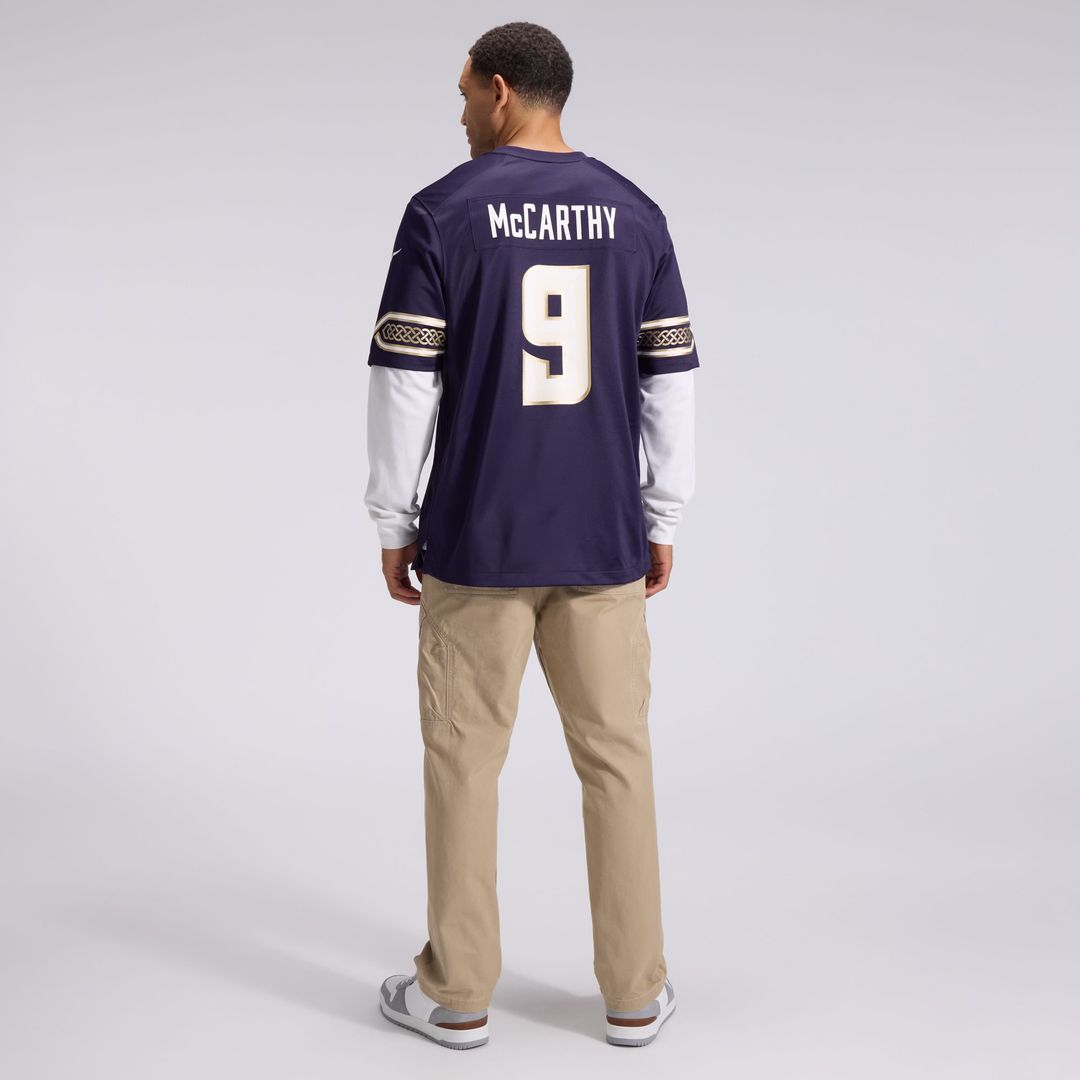 Minnesota Vikings J.J McCarthy Purple 2026 Rivalries Collection Game Jersey | NFL Football Jersey