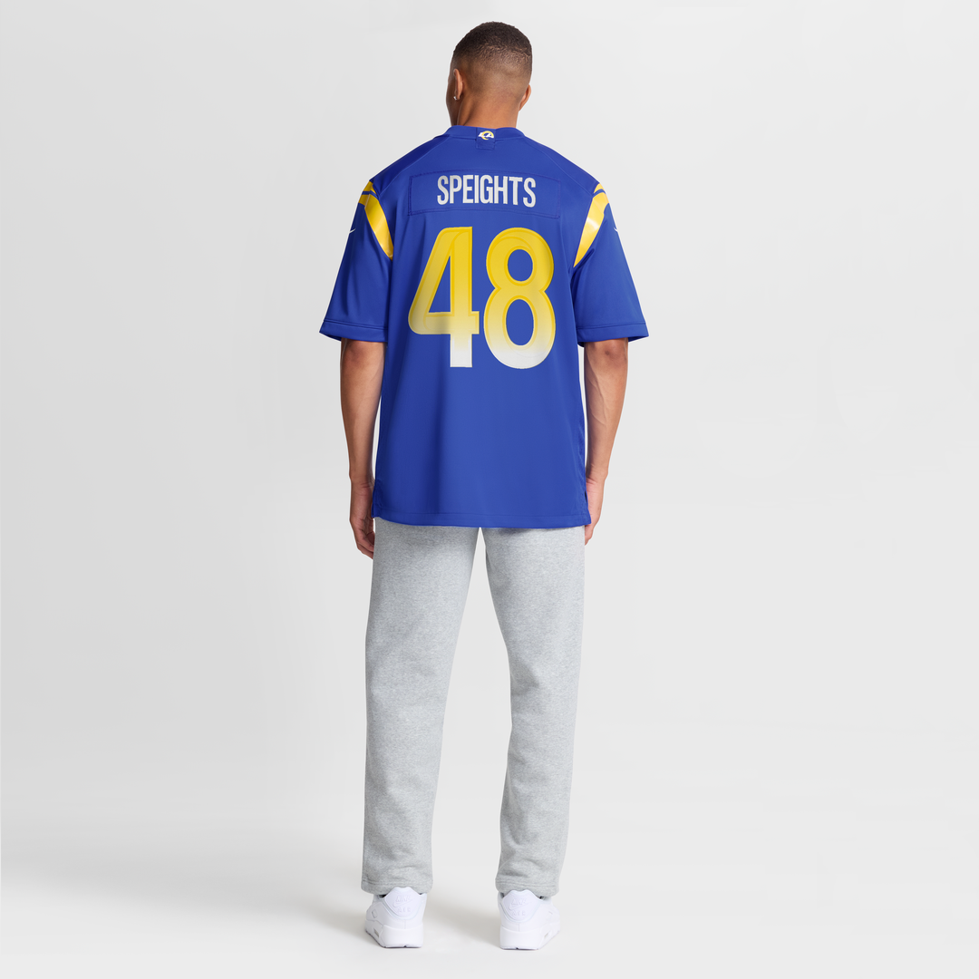 Los Angeles Rams Omar Speights Royal Game Jersey | NFL Football Jersey
