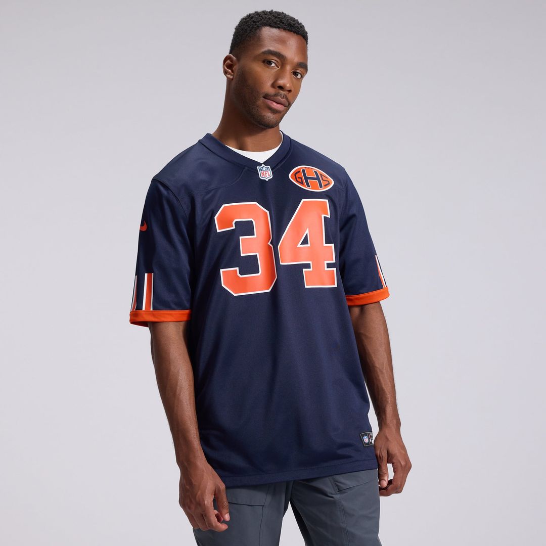 Chicago Bears Walter Payton Navy 2026 Rivalries Collection Game Jersey | NFL Football Jersey