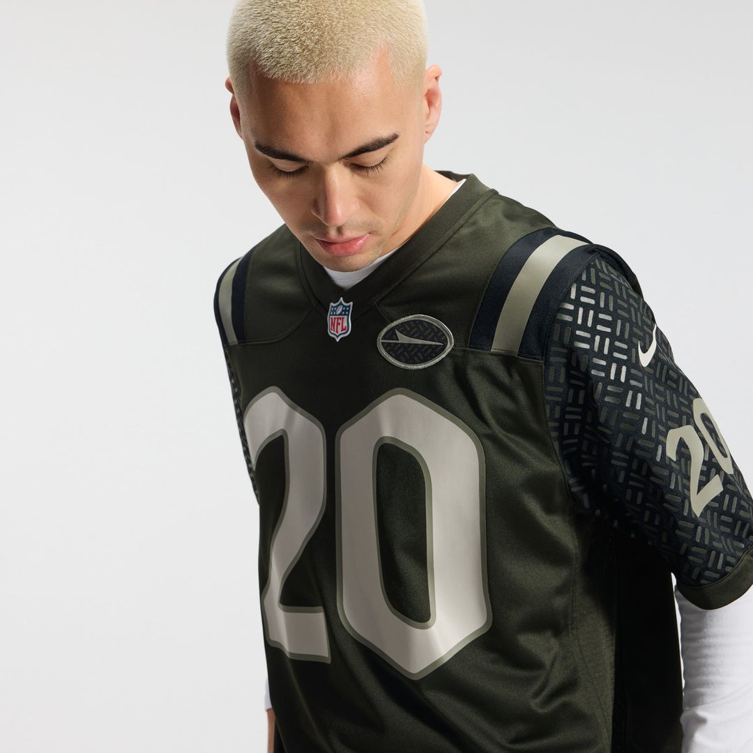 New York Jets Breece Hall Green Rivalries Collection Game Jersey | NFL Football Jersey