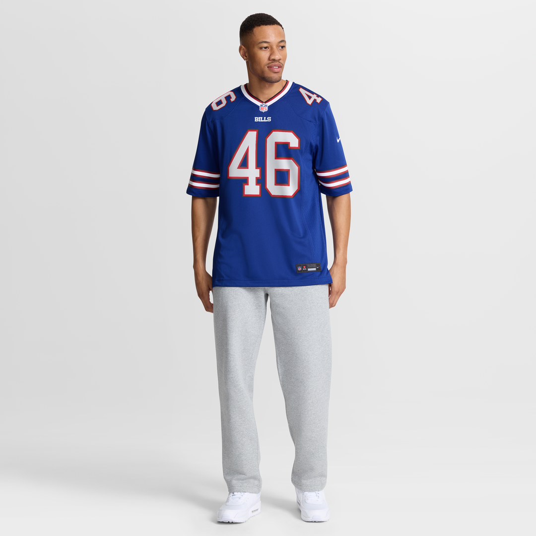 Buffalo Bills DJ Miller Jr. Royal Team Game Jersey | NFL Football Jersey