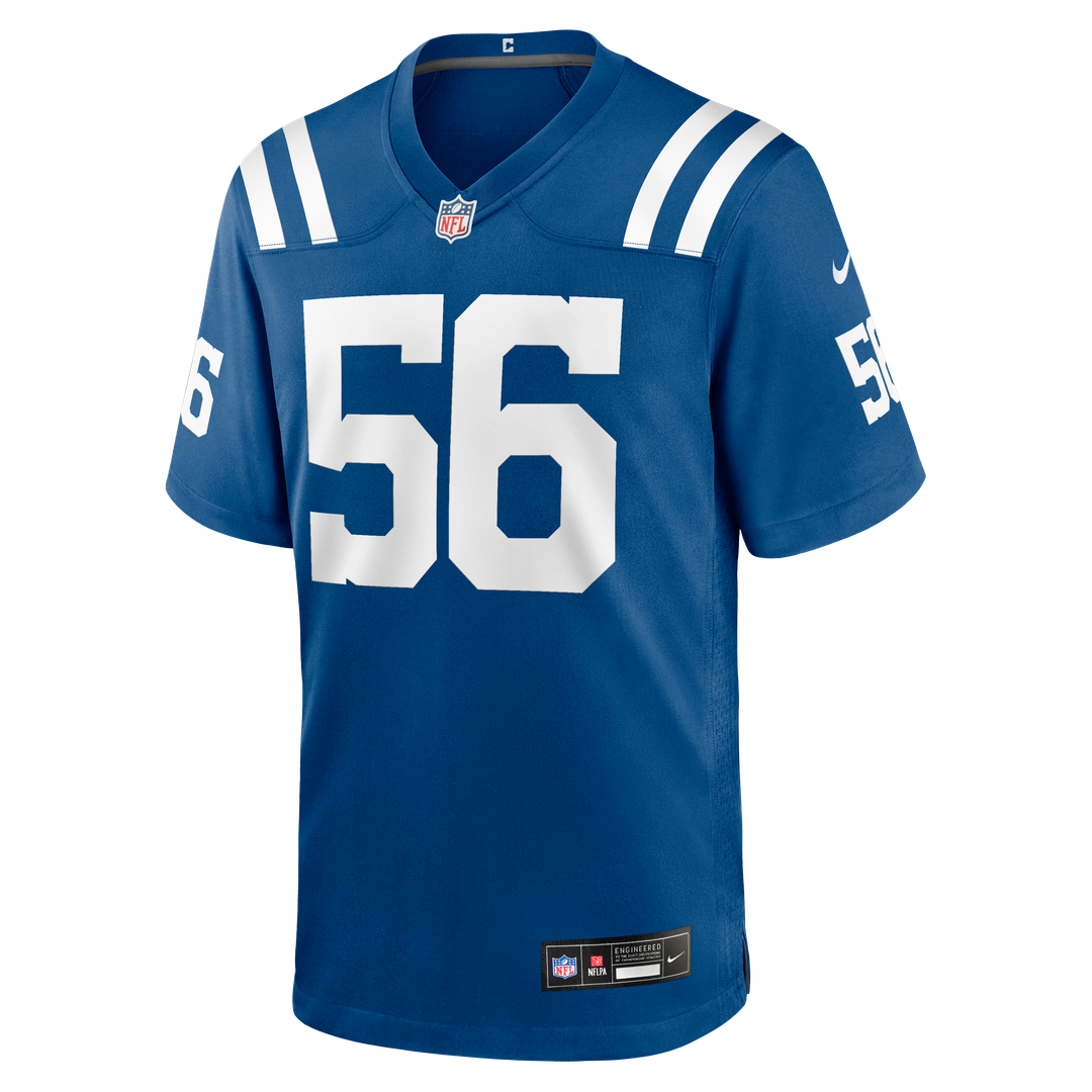 Indianapolis Colts Quenton Nelson Royal Game Player Jersey | NFL Football Jersey