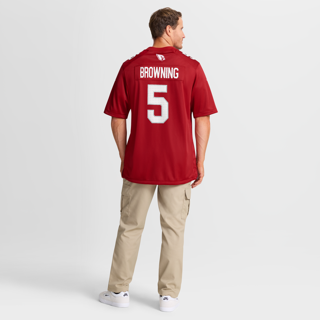 Arizona Cardinals Baron Browning Cardinal Team Game Jersey | NFL Football Jersey