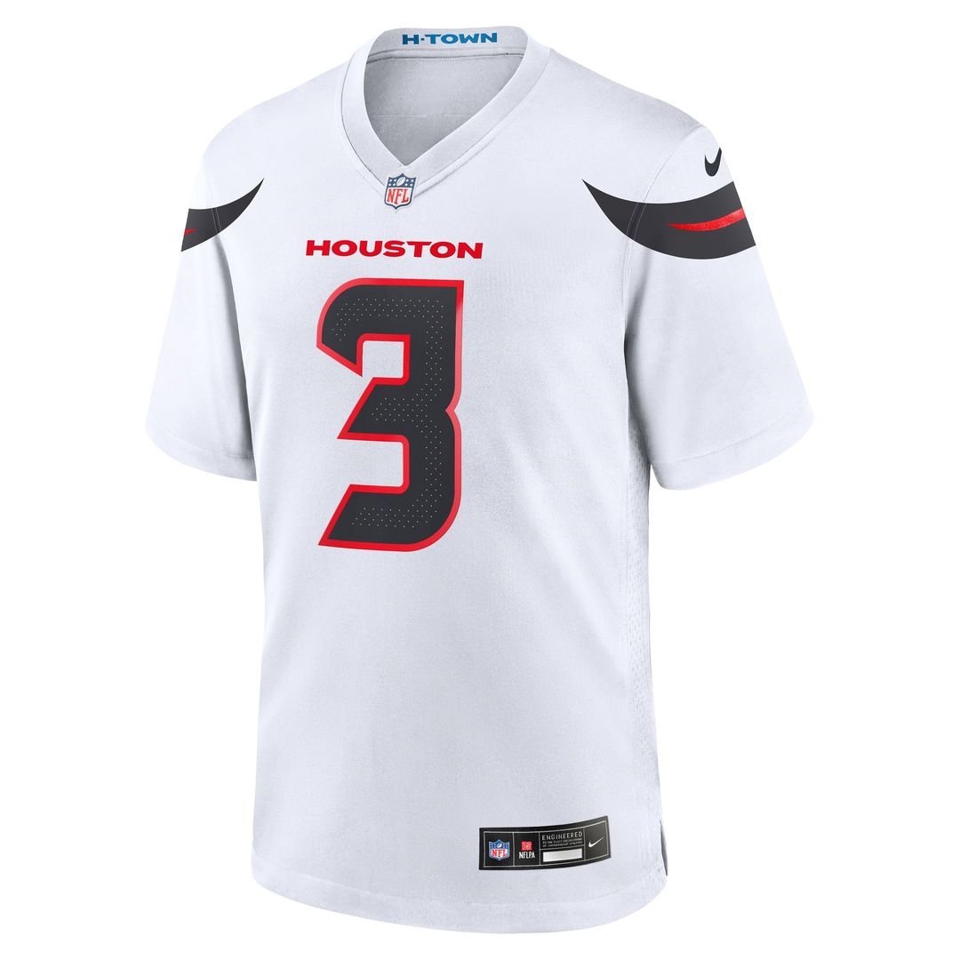 Houston Texans Tank Dell Red Alternate Game Jersey | NFL Football Jersey
