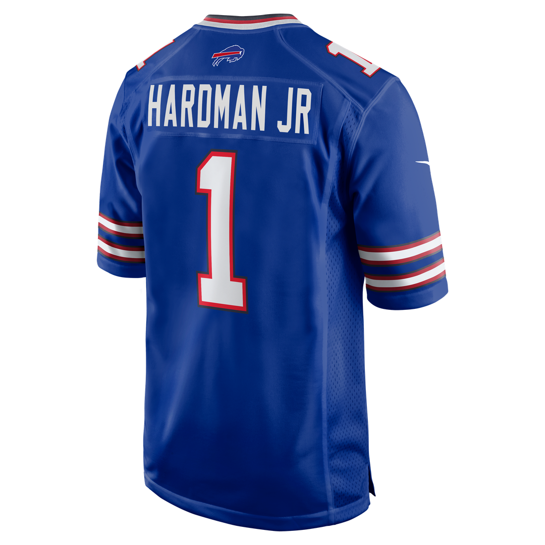 Buffalo Bills Mecole Hardman Royal Team Game Jersey | NFL Football Jersey