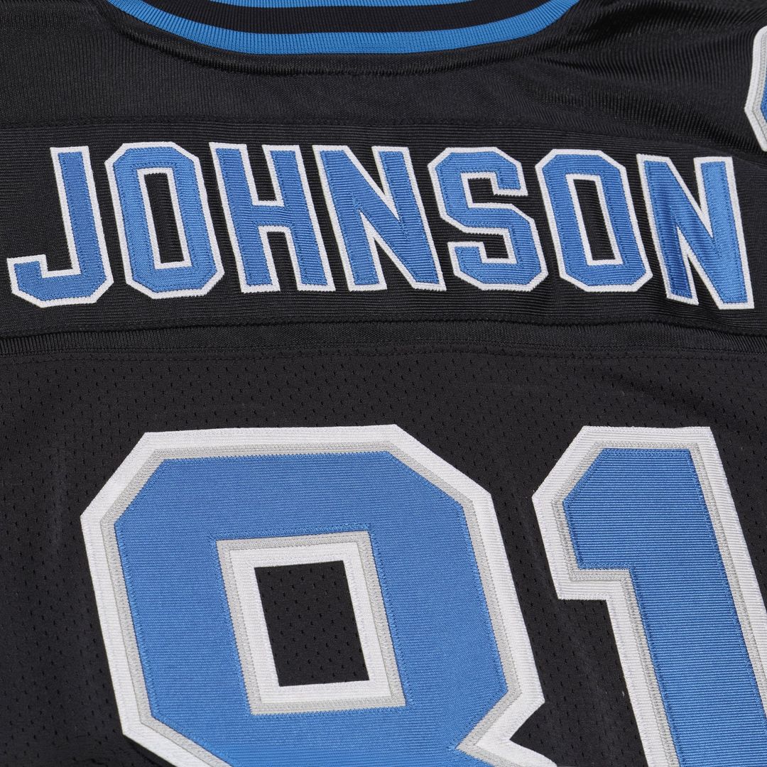 Detroit Lions Calvin Johnson Black 2007 Authentic Throwback Jersey | NFL Football Jersey