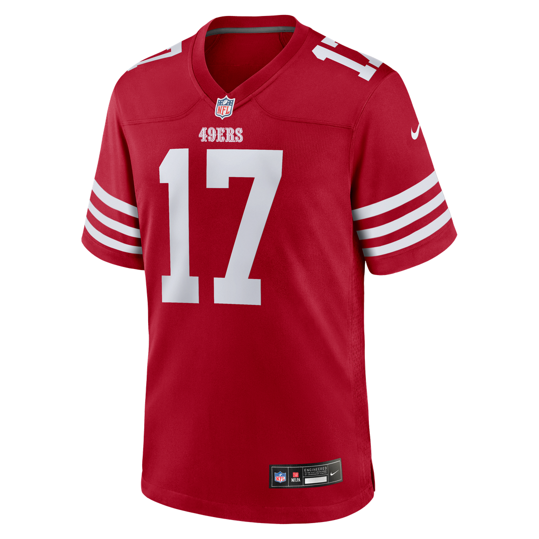 San Francisco 49ers Watkins Scarlet Team Game Jersey | NFL Football Jersey