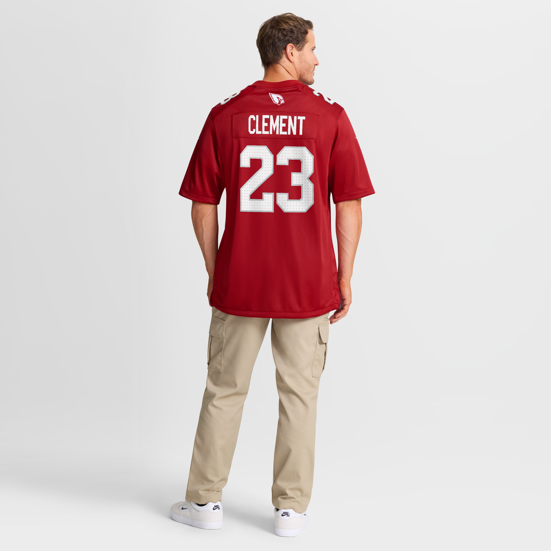 Arizona Cardinals Corey Clement Cardinal Team Game Jersey | NFL Football Jersey