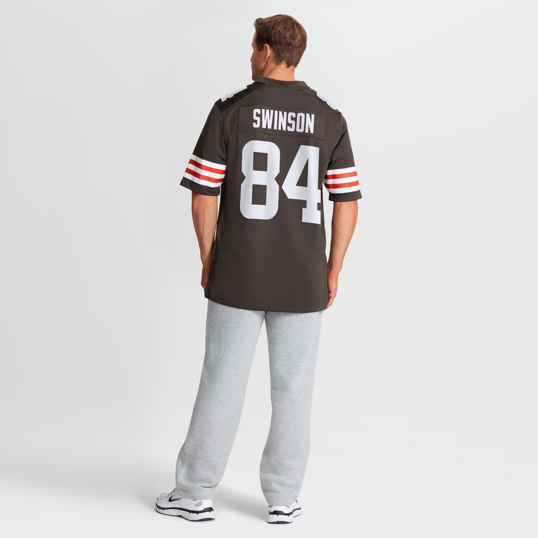 Cleveland Browns Messiah Swinson Brown Team Game Jersey | NFL Football Jersey