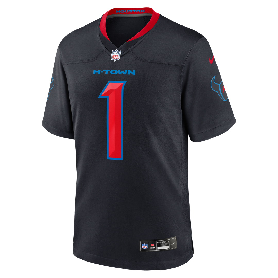 Houston Texans Tank Dell Navy Alternate Game Jersey | NFL Football Jersey