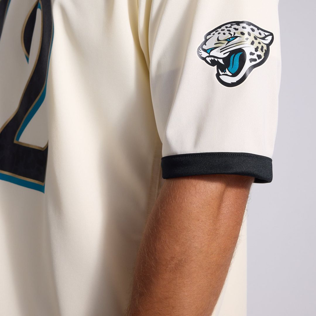 Jacksonville Jaguars Travis Hunter Natural 2026 Rivalries Collection Game Jersey | NFL Football Jersey