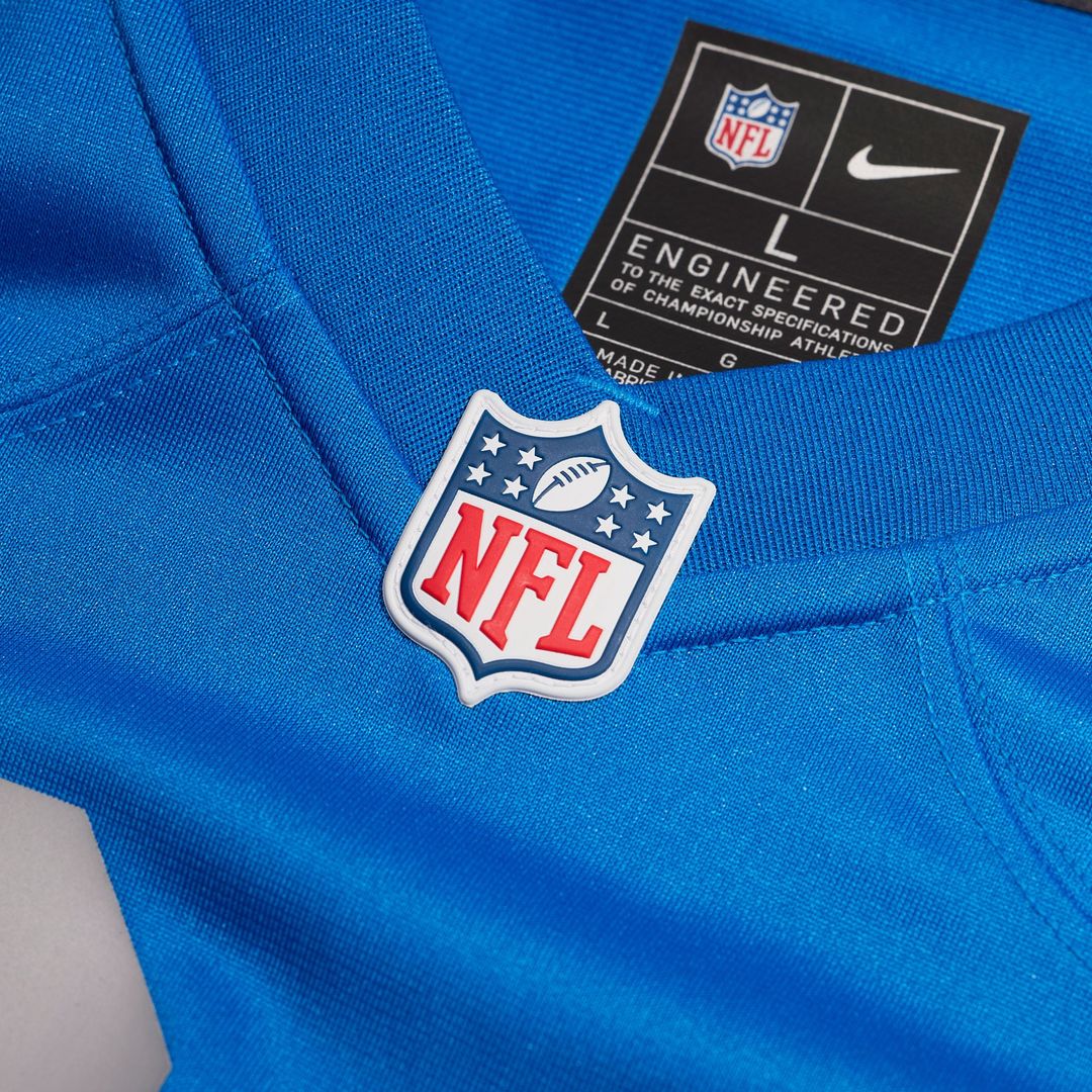 Detroit Lions Amon-Ra St. Brown Blue Alternate Game Jersey | NFL Football Jersey