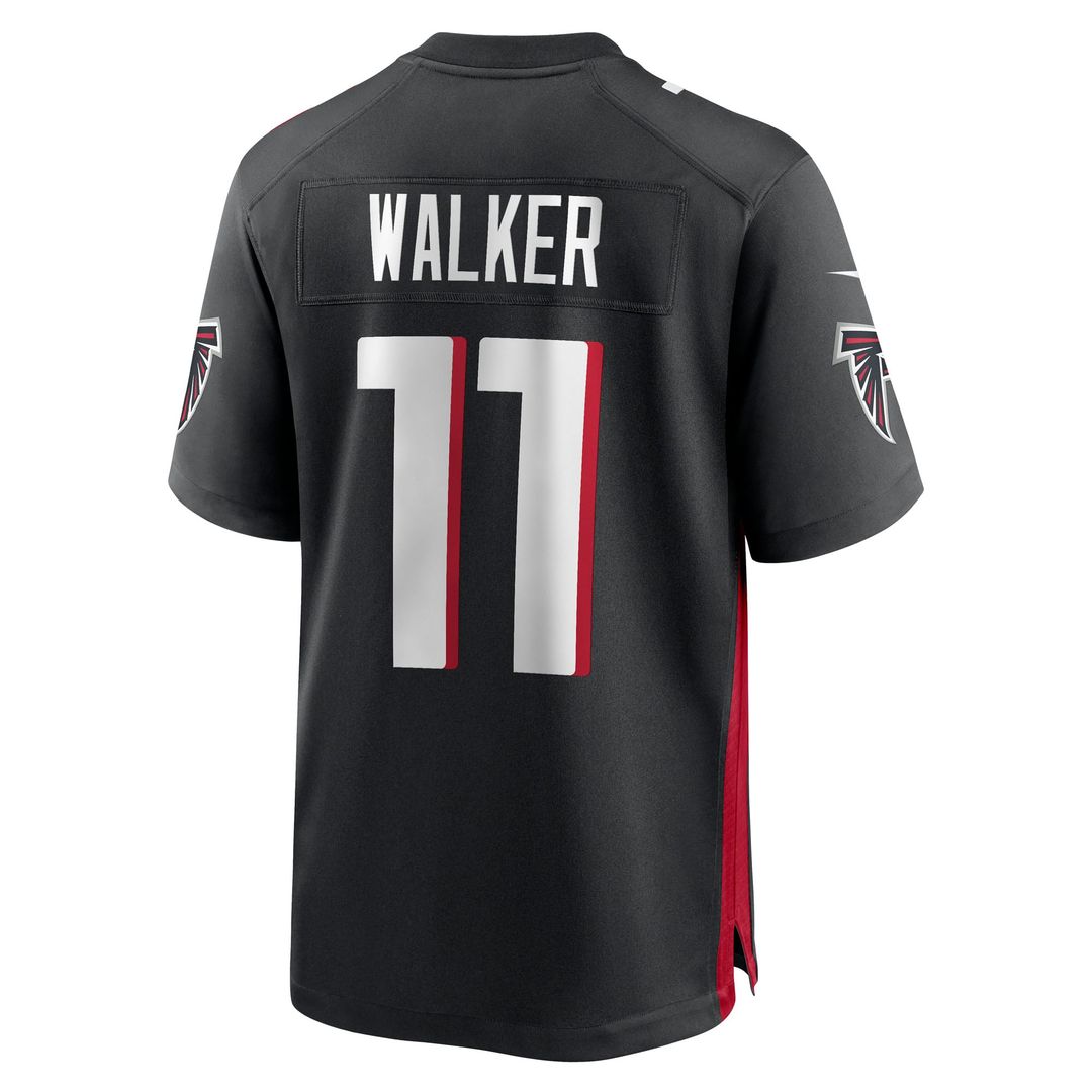Atlanta Falcons Jalon Walker Black Team Game Jersey | NFL Football Jersey