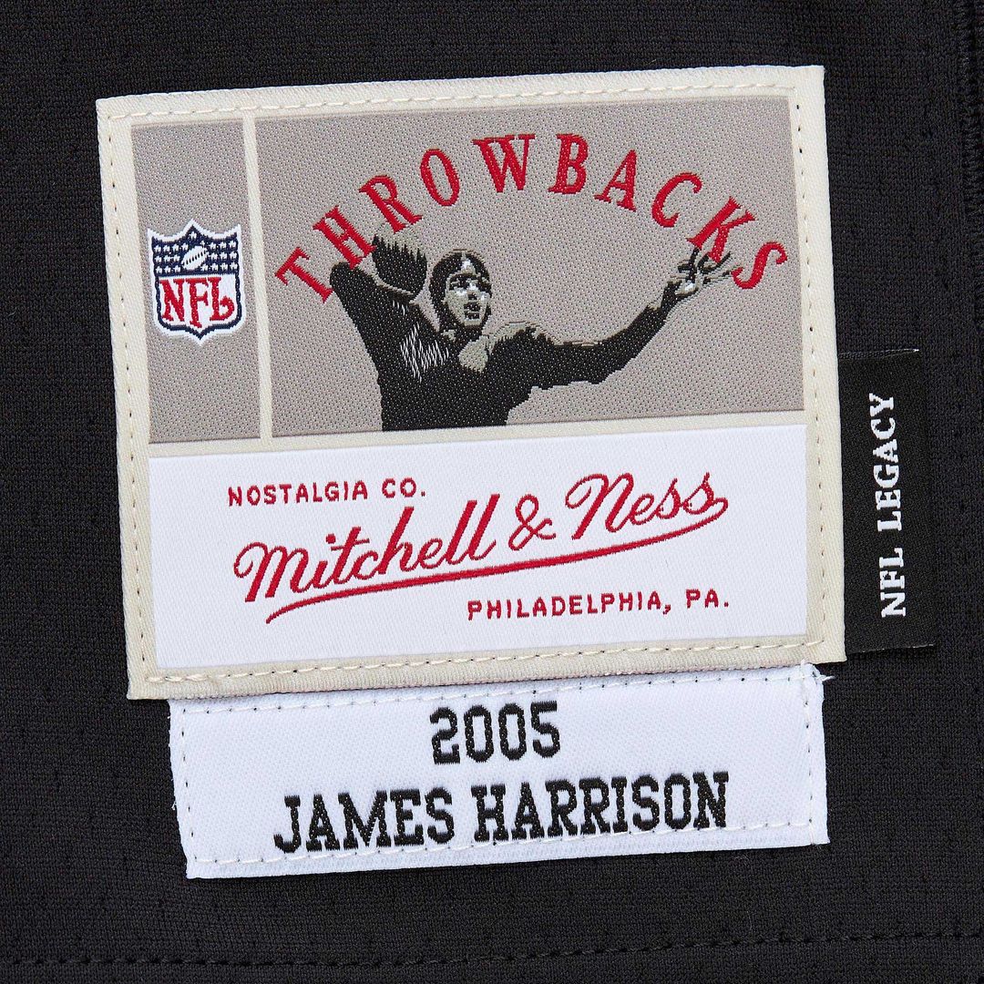 Pittsburgh Steelers James Harrison Black Legacy Replica Jersey | NFL Football Jersey