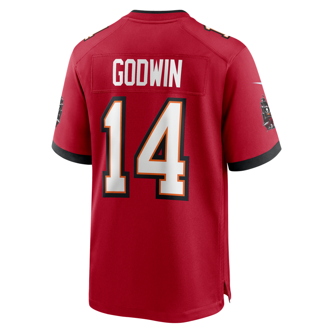 Tampa Bay Buccaneers Chris Godwin Red Game Jersey | NFL Football Jersey