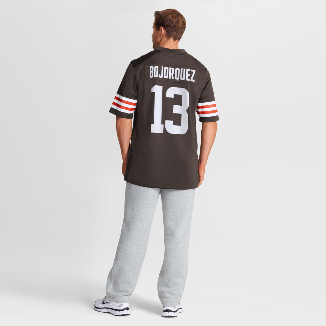 Cleveland Browns Corey Bojorquez Brown Game Jersey | NFL Football Jersey