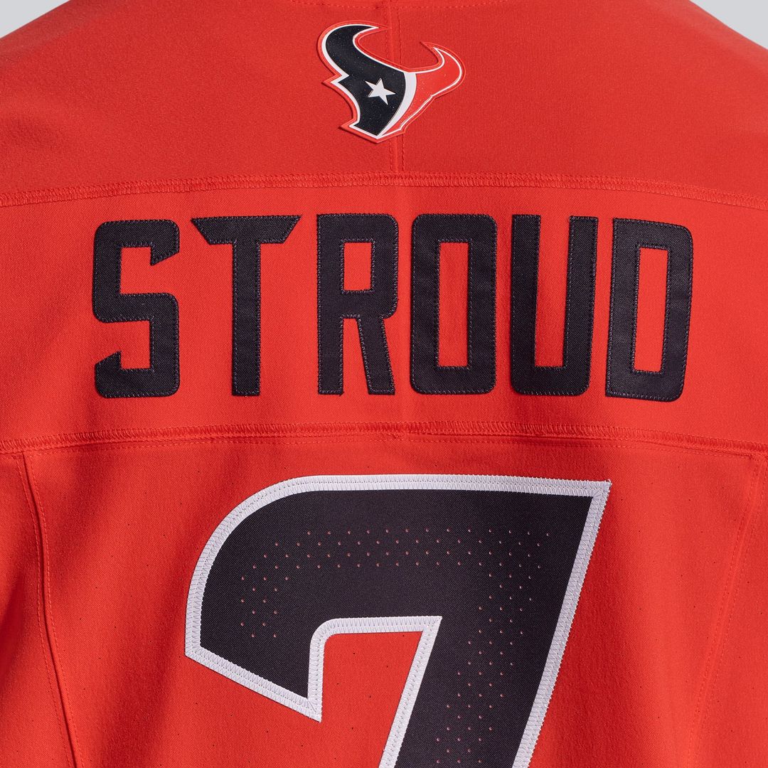 Houston Texans C.J. Stroud Red Alternate Vapor F.U.S.E. Elite Jersey | NFL Football Jersey